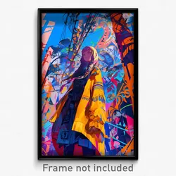 Art Poster - Polished Ghetto (Psychedelic Trippy Weird 11x17 Print)