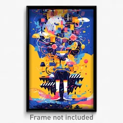 Art Poster - Important Resting Place (Psychedelic Trippy Weird 11x17 Print)
