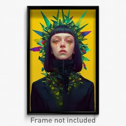 Art Poster - Marvelous Crossroad (Psychedelic Trippy Weird 11x17 Print)