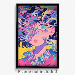 Art Poster - Nifty Dump (Psychedelic Trippy Weird 11x17 Print)