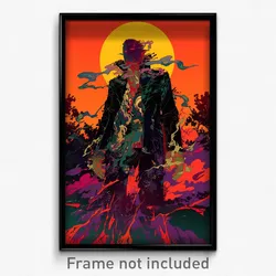 Art Poster - Sharp Warren (Psychedelic Trippy Weird 11x17 Print)