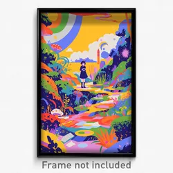Art Poster - Adorable Track (Psychedelic Trippy Weird 11x17 Print)