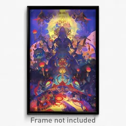 Art Poster - Stark Bazaar (Psychedelic Trippy Weird 11x17 Print)
