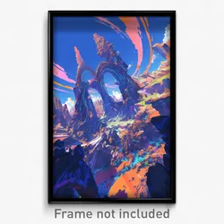 Art Poster - Humble Hole (Psychedelic Trippy Weird 11x17 Print)