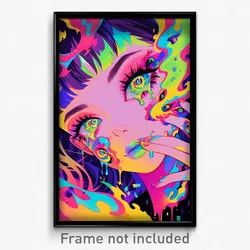 Art Poster - Dirty Dell (Psychedelic Trippy Weird 11x17 Print)