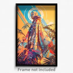 Art Poster - Bright Movie Awards (Psychedelic Trippy Weird 11x17 Print)