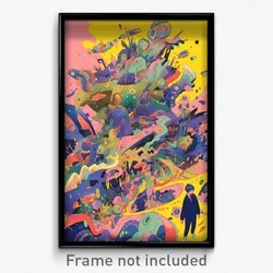 Art Poster - Rough Remnant (Psychedelic Trippy Weird 11x17 Print)