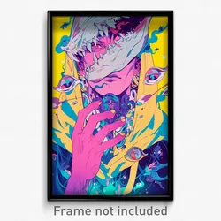 Art Poster - Flawless Remains (Psychedelic Trippy Weird 11x17 Print)