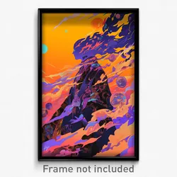 Art Poster - Lavish Mars (Psychedelic Trippy Weird 11x17 Print)