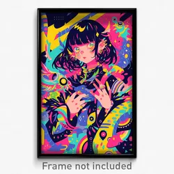 Art Poster - Authentic Treasury (Psychedelic Trippy Weird 11x17 Print)