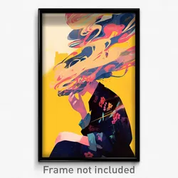 Art Poster - Insane Neutron (Psychedelic Trippy Weird 11x17 Print)