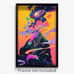 Art Poster - Accomplished Gambit (Psychedelic Trippy Weird 11x17 Print)
