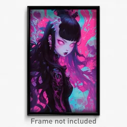 Art Poster - Insane Dais (Psychedelic Trippy Weird 11x17 Print)