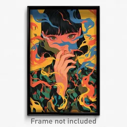 Art Poster - Wooden Bailey (Psychedelic Trippy Weird 11x17 Print)