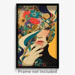 Art Poster - Famous Counting House (Psychedelic Trippy Weird 11x17 Print)