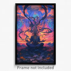 Art Poster - Extra Small Heath (Psychedelic Trippy Weird 11x17 Print)