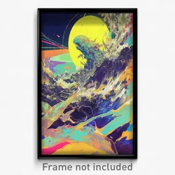 Art Poster - Infamous Taco (Psychedelic Trippy Weird 11x17 Print)