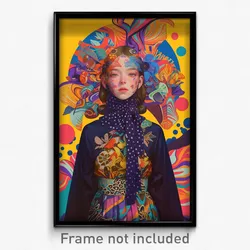 Art Poster - Realistic Catwalk (Psychedelic Trippy Weird 11x17 Print)