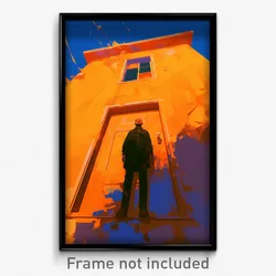 Art Poster - Drab Coop (Psychedelic Trippy Weird 11x17 Print)