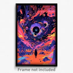 Art Poster - Nice Mine (Psychedelic Trippy Weird 11x17 Print)