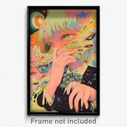 Art Poster - Thick Parapet (Psychedelic Trippy Weird 11x17 Print)