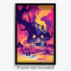 Art Poster - Unwelcoming Smithy (Psychedelic Trippy Weird 11x17 Print)