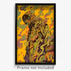 Art Poster - Brown Dump (Psychedelic Trippy Weird 11x17 Print)