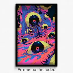Art Poster - Dizzying Cologne (Psychedelic Trippy Weird 11x17 Print)