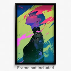 Art Poster - Simple Abyss (Psychedelic Trippy Weird 11x17 Print)