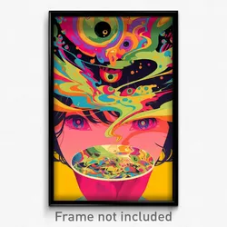 Movie Art Poster - Familiar Tostada (Psychedelic Retro Weird Film Print)
