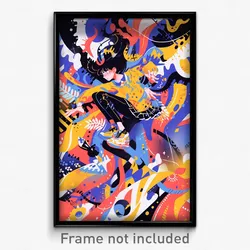 Art Poster - Thin Haberdashery (Psychedelic Trippy Weird 11x17 Cartoon Print)