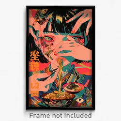 Movie Art Poster - Admired Mexican Plate (Psychedelic Retro Weird Film Print)