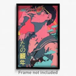 Movie Art Poster - Boy Feeling Demoralized, Scholarly Pink Sailor Collar (Print)
