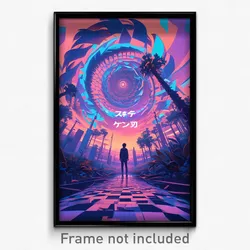 Movie Art Poster - Immaculate Avenue (Psychedelic Retro Weird Film Print)