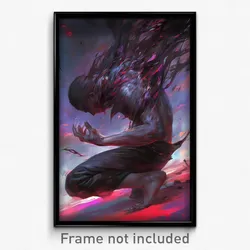 Art Poster - Boy Feeling Vengeful Wearing Gorgeous Ballet (Art Print)