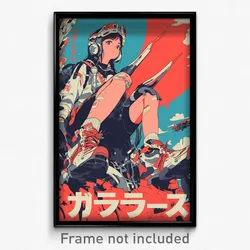 Movie Art Poster - Woman Feeling Acceptance, Comfortable Sneakers (Film Print)