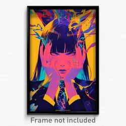 Movie Art Poster - Woman Feeling Anger, Scientific Necktie (Retro Film Print)