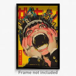 Japanese Movie Poster - Boy Feeling Triumphant, Dramatic Lace Trimmed Hairband