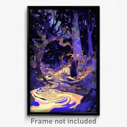 Art Poster - Cold Drawing (Psychedelic Trippy Weird 11x17 Cartoon Print)