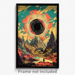 Movie Art Poster - Unimaginable Karst (Psychedelic Retro Weird Film Print)