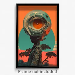 Movie Art Poster - Frightening Spring (Psychedelic Retro Weird Film Print)