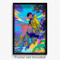 Art Poster - Authentic Nave (Psychedelic Trippy Weird 11x17 Cartoon Print)