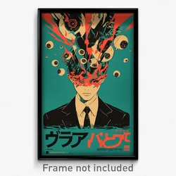 Japanese Movie Poster - Boy Feeling Mixed Up, Flippant Red Headwear (Art Print)