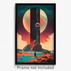 Movie Art Poster - Perfect Cruise (Psychedelic Trippy Retro Cartoon Film Print)