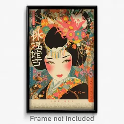 Japanese Movie Poster - Woman Feeling Thankful, Grandiose Cherry Hair Ornament