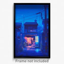 Art Poster - Accurate Vinyl Store (Psychedelic Trippy Weird 11x17 Cartoon Print)