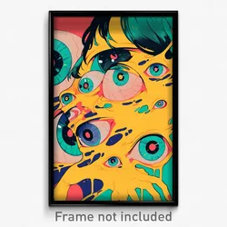 Movie Art Poster - Different Dungeon (Psychedelic Retro Weird Film Print)