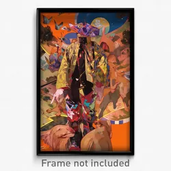Art Poster - Unsightly Barony (Psychedelic Trippy Weird 11x17 Cartoon Print)