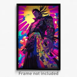 Anime Art Poster - Man Feeling Smug Wearing Offbeat Edgy Clothes (Print)