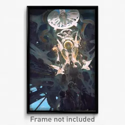 Movie Art Poster - Graceful Derelict (Psychedelic Retro Weird Film Print)
